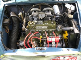 1966 'Downton' Austin Cooper 998-engine-600px