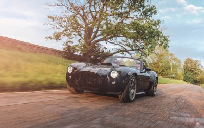 AC Cobra GT Roadster hits the road for clients